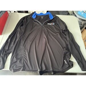 One Valvoline Logo North End Mens 1/4 Zip Size 3XL Black